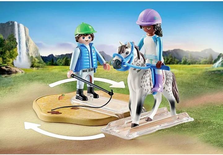 Image du produit Playmobil École d'équitation moderne (71637, Playmobil Chevaux de la cascade)