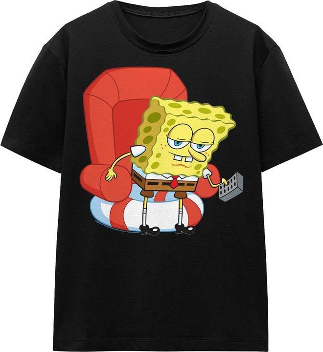 Image du produit Spongebob Squarepants - T-shirt HEAD OUT MEME - Adulte (XXL)