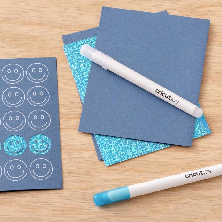 Actual product image Cricut Joy Opaque Gel pens 3-pack 10 White Blue Yellow (P)