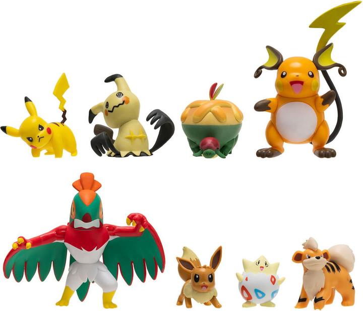 Image du produit Jazwares Pokemon Figurki Bitewne Seria 9, zestaw 8 szt.
