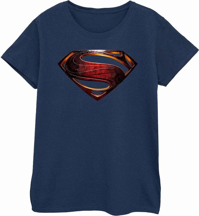 Image du produit Superman T-shirt en coton avec logo pour femme/femme (L)