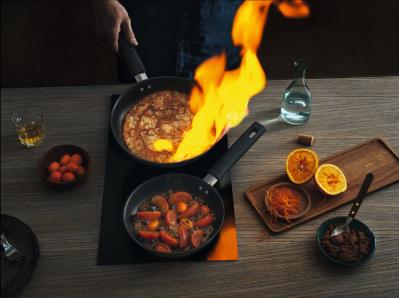 Immagine prodotto Fiskars Friggitrice a parete 1052224, 28 cm (28 cm, Padella per friggere, Alluminio)