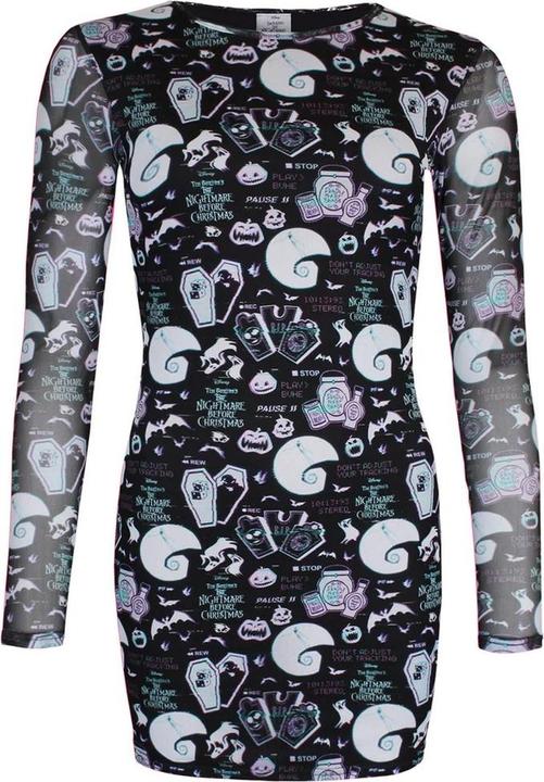 Dick Smith Bodycon Kleid Rundum bedruckt