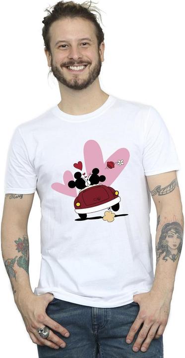 Immagine prodotto Disney Mickey Mouse Car Print Maglietta Uomo (3XL)
