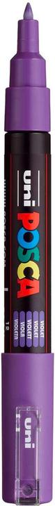 Actual product image Posca Marker PC-1M round tip (Violet, 0.70 mm, 1 x)