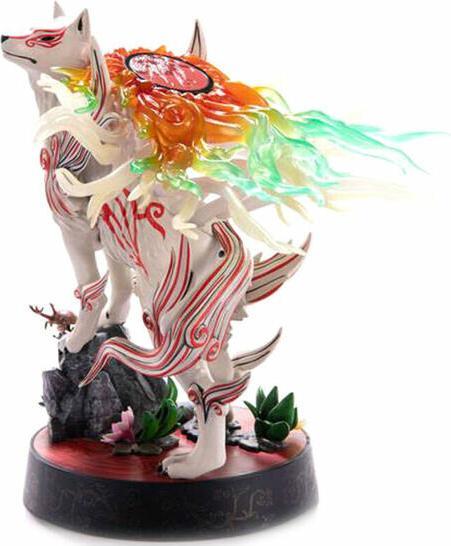 Actual product image First 4 Figures Okami PVC Statue Shiranui (Standard Pose)