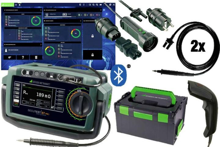 Produktbild Gossen Goss Comfortpaket Secutest St Pro M708c (CAT II 250V)