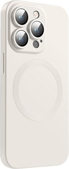 Produktbild Ueli Express MagSafe Silikon Cover mit Kameraschutz Glas (Apple iPhone 16 Pro)