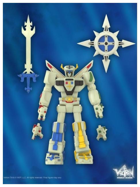 Actual product image Super7 Voltron: Defender of the Universe Ultimates Action Figure Voltron (Lightning Glow) 18 cm