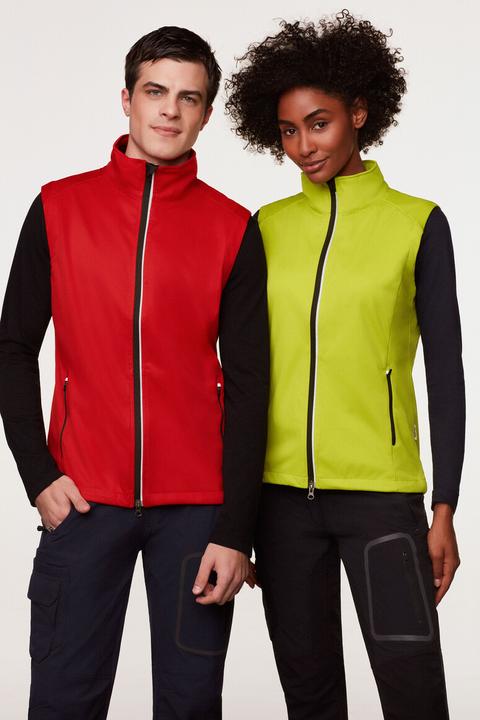 Image du produit Hakro Gilet Light Softshell Edmonton rouge, 6XL (6XL)