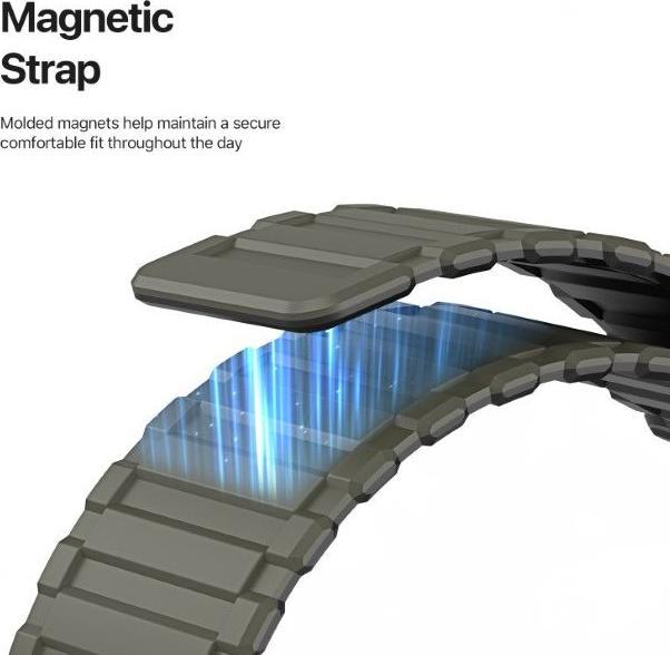 Immagine prodotto Dux Ducis Bracciale KJ (42 mm, 45 mm, 44 mm, 49 mm, Silicone, Apple Watch Ultra 2, Apple Watch Series 8, Apple Watch Ultra, Apple Watch Serie 5, Apple Watch Series 7, Apple Watch Serie 6, Apple Watch Series 3, Apple Watch Serie 4, Apple Watch SE, Apple Watch Series 9)