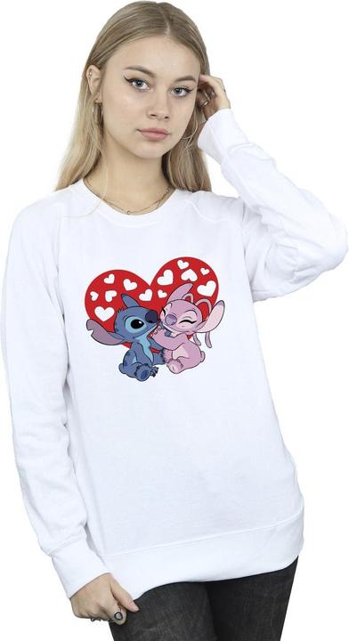 Immagine prodotto Disney Lilo & Stitch Hearts Felpa Donna (XL)