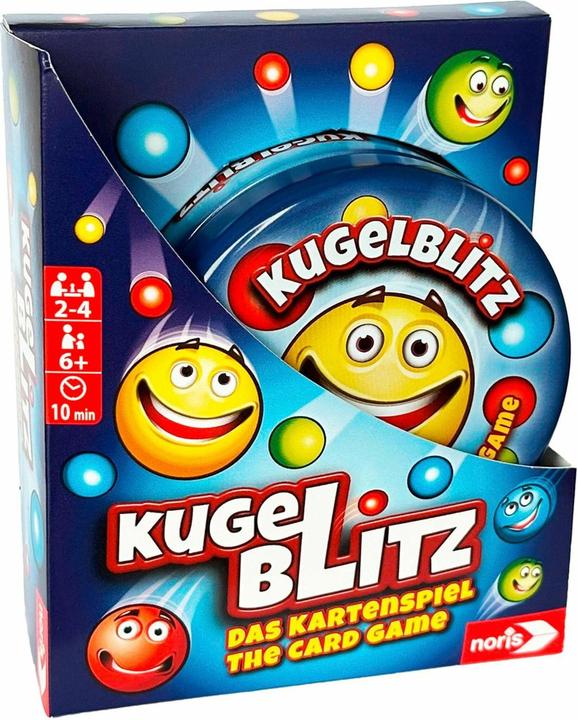 Actual product image Noris Kugelblitz card game (German)