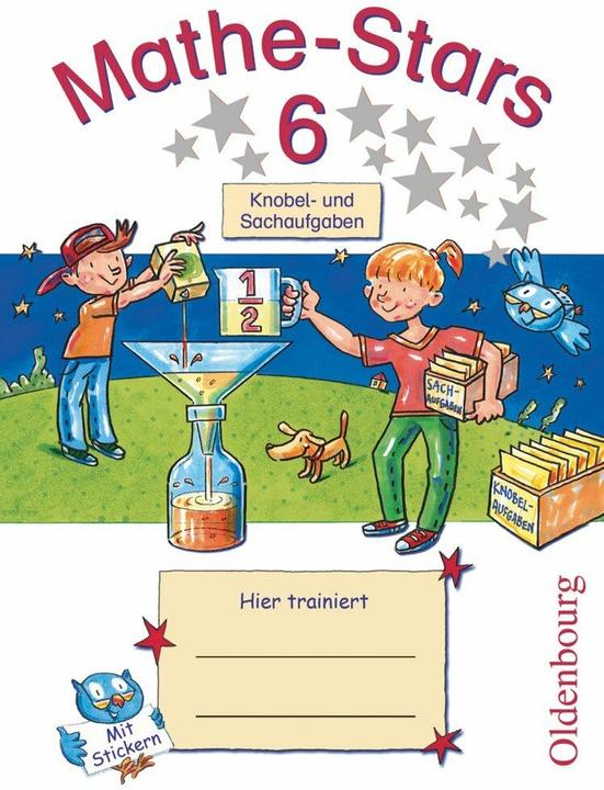 Actual product image Mathe-Stars 6. SJ. Knobel- und Sachaufgaben. Übungsheft mit (German, Werner Hatt, Stefan Kobr, Ursula Kobr, Beatrixütz, 2014)