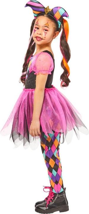 Actual product image Bristol Novelty Girls Harlequin Costume (116)