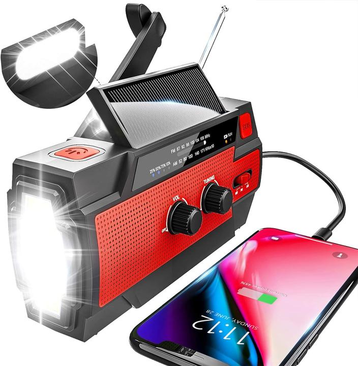 Yikanwen Solar Radio (FM, AM, Bluetooth)