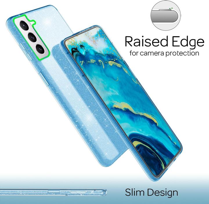 Produktbild Nalia Glitzer Handyhülle (Samsung Galaxy S22)