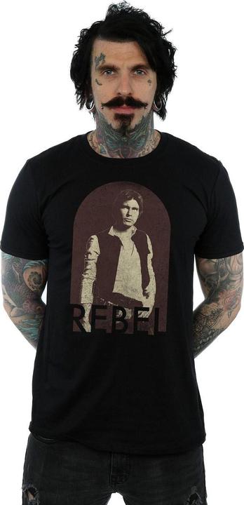 Image du produit Star Wars - T-shirt HAN SOLO REBEL - Homme (L)