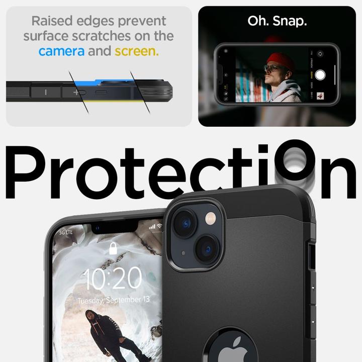 Produktbild Spigen Tough Armor Mag Magsafe iPhone 14 case - Black (Apple iPhone 14)