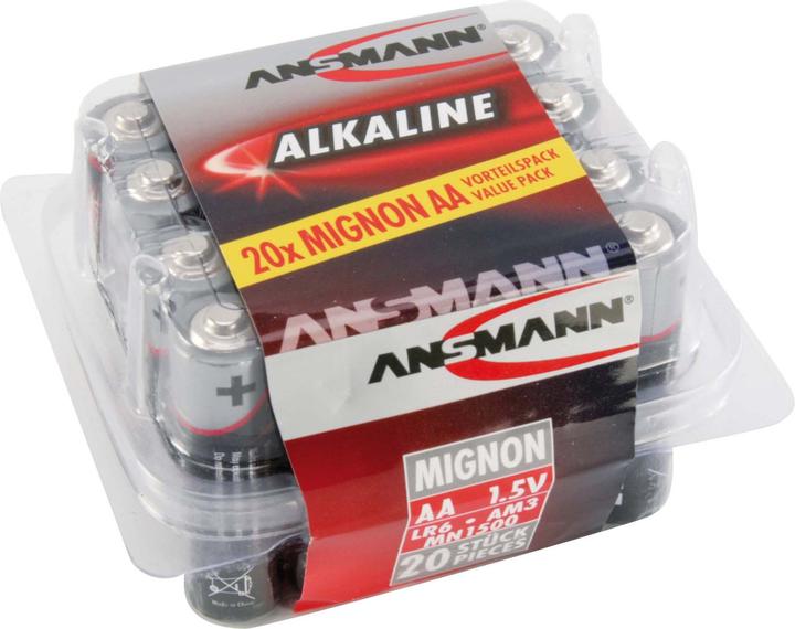 Produktbild Ansmann LR6 Mignon (20 Stk., AA)