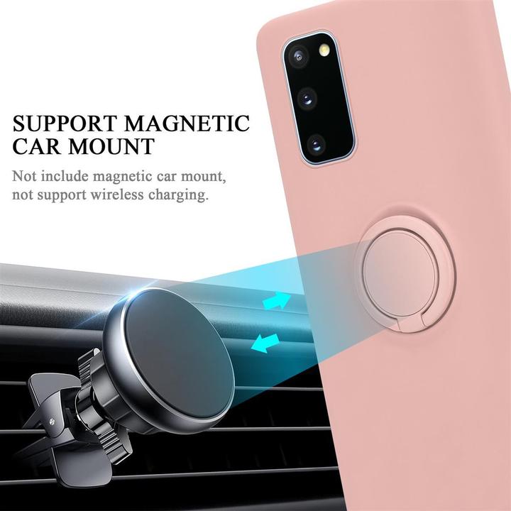 Image du produit Cadorabo TPU Liquid Ring Silicone Case Cover (Samsung Galaxy S20 FE)