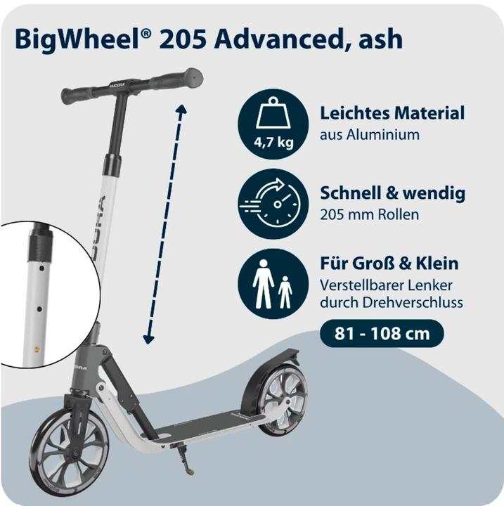 Immagine prodotto Hudora Big Wheel 205 Avanzato