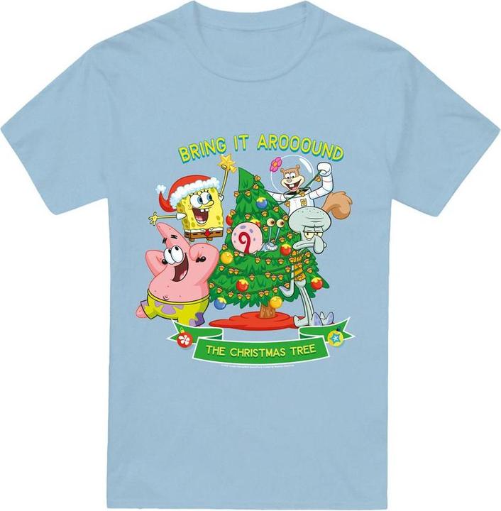 Produktbild Spongebob Squarepants Aroooound The Christmas Tree TShirt (XXL)