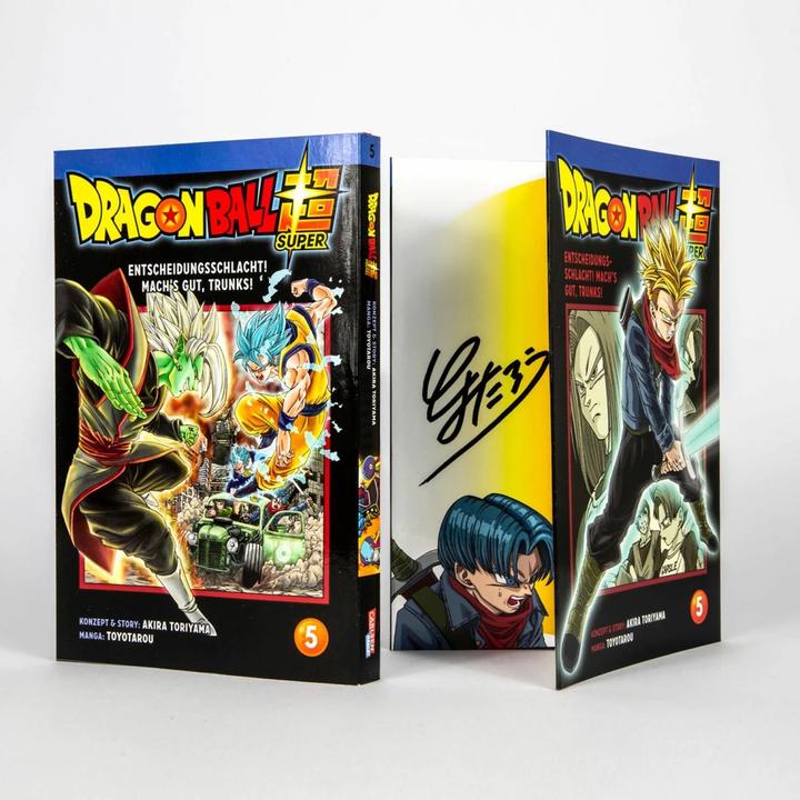 Image du produit Dragon Ball Super Bände 1-5 im Sammelschuber mit Extra (Allemand, Akira Toriyama (Histoire originale), 2019)