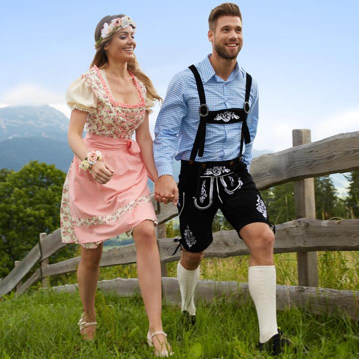 Produktbild tectake Lederhose Frankenwald (L)