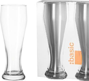 Image du produit Montana Furniture Verre à bière Basic 655 ml, 2 pièces, transparent (0.66 l, 2 x)