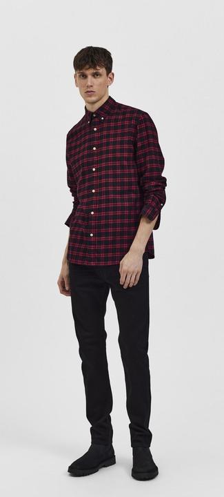 Image du produit Selected Homme Jean Slim Fit noir (33)