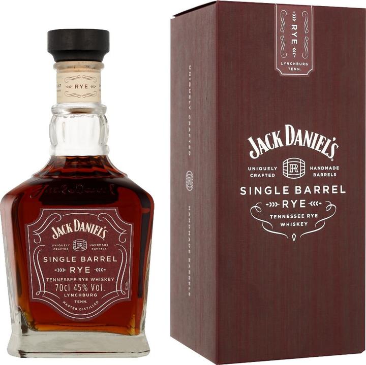 Actual product image Jack Daniel's Tennessee Rye Whiskey Single Barrel (Rye whisky)