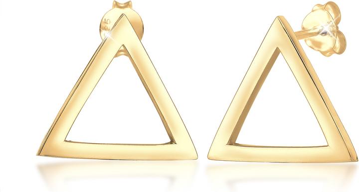 Elli Stecker Dreieck Geo Design (Sterling Silber)