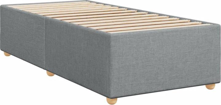 Produktbild VidaXL Bo x springbett mit Matratze 90 x 190 cm Stoff (90 x 190 cm)