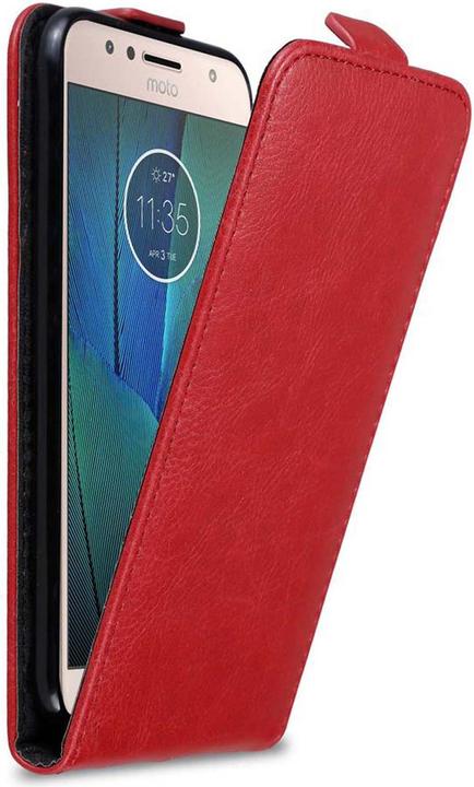 Actual product image Cadorabo Flip like Invisible Cover (Motorola Moto G5S Plus)