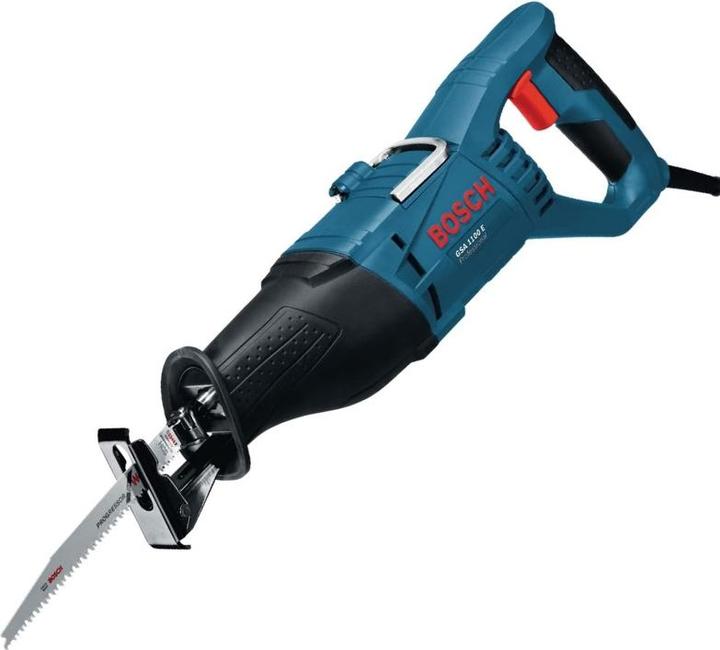 Produktbild Bosch Professional Säbelsäge GSA 1100 E, Sägeblatt Metall S 123 XF, Sägeblatt Holz S 2345 X