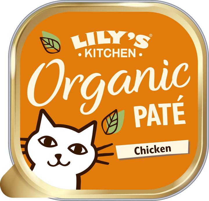 Image du produit Lily's Kitchen Poulet biologique à alimentation humide, 19 x 85g (Adulte, 19 pcs, 1615 g)