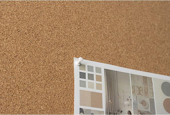 Actual product image eurokraft basic pin board, natural cork, WxH 1500 x 1000 mm. (Bulletin board, 100 x 150 cm)