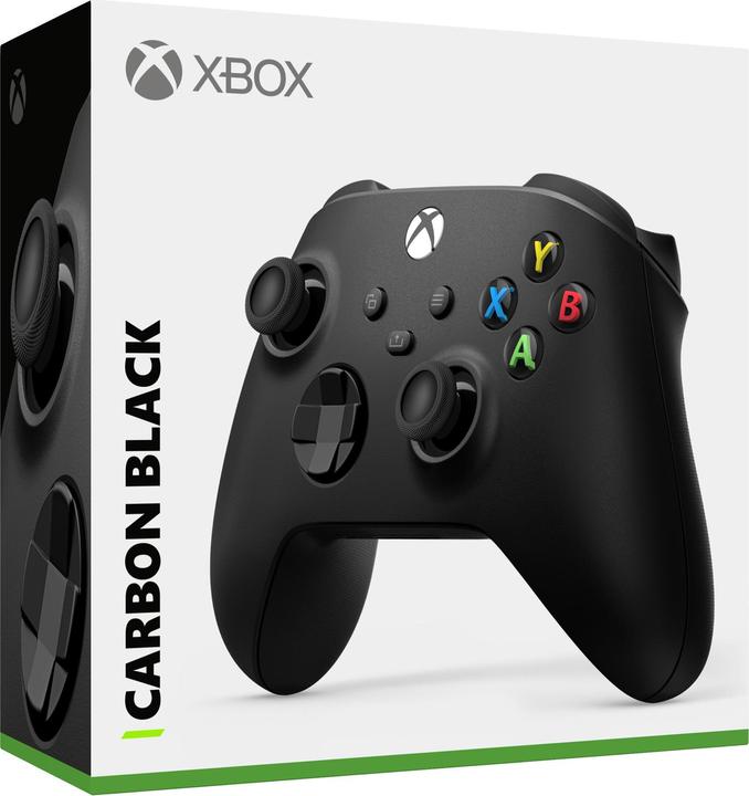 Actual product image Microsoft Xbox Wireless Controller - Carbon Black (Xbox Series X, Xbox One X, PC, Xbox One S, Xbox Series S)