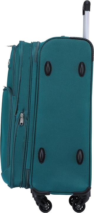 Actual product image Beibye 4 Wheels Travel Case 3pcs Turquoise Set