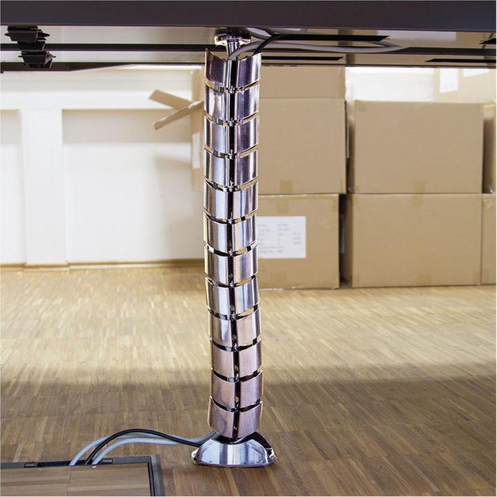 Produktbild LogiLink Flexibler Kabelkanal für den Schreibtisch, 720 x 75 mm (15 G (Kabelschlauch, 72 cm)