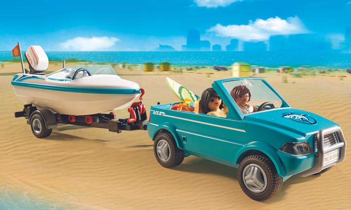 Image du produit Playmobil 71589 Surfer-Pickup avec speedboat (71589)