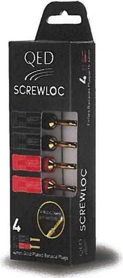 Image du produit QED Fiche banane Screwloc ABS4