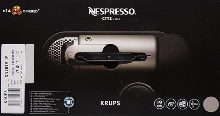 Productafbeelding Krups CitiZ & Melk (NESPRESSO Origineel)