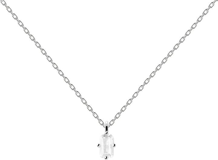 Pd Paola PDPAOLA - Jemný stÅ™Ãbrný náhrdelnÃk MIA Silver CO02-476-U (Å™etÃzek. pÅ™ÃvÄ›sek) (925er Silber, 50 cm)