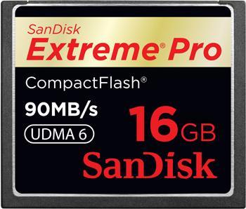 Actual product image SanDisk Extreme Pro Compact Flash (16 GB, CF)