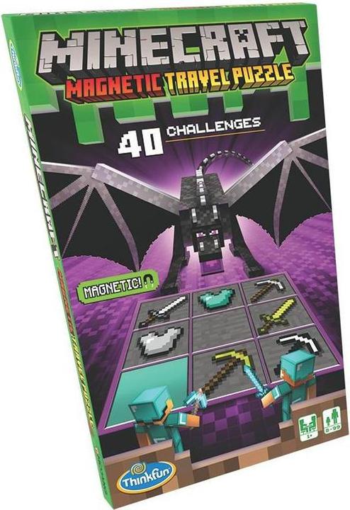 Actual product image Thinkfun Minecraft- The magnetic travel game (German)
