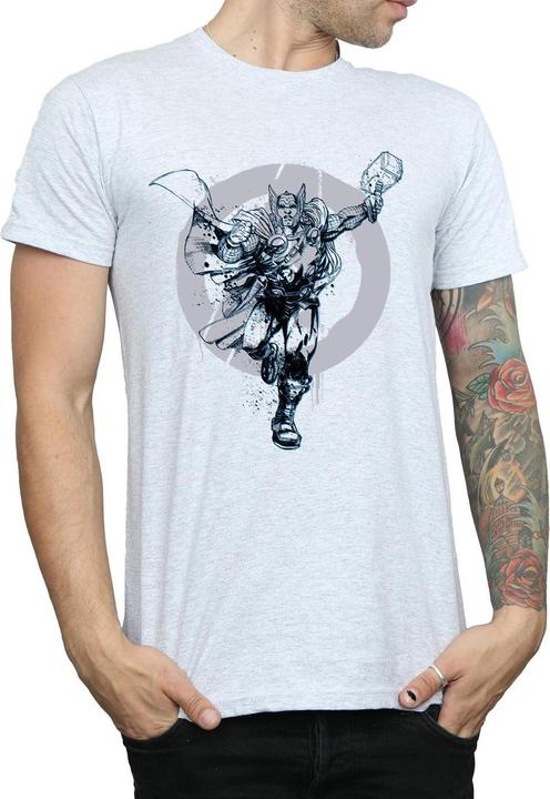 Actual product image Mens Thor Circle T-Shirt (XL)