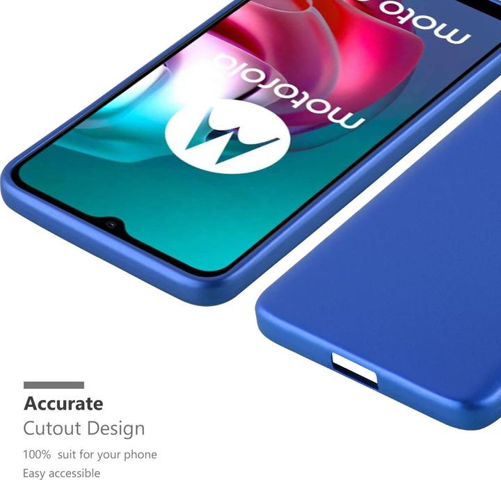 Produktbild Cadorabo TPU Matt Metallic Hülle (Motorola Moto G10, Motorola Moto G30)