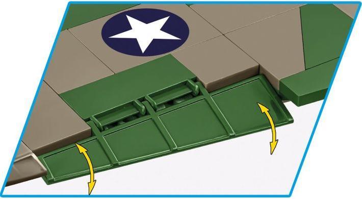 Actual product image Cobi Boeing B-17F Flying Fortress "Memphis Belle" - Executive Edition